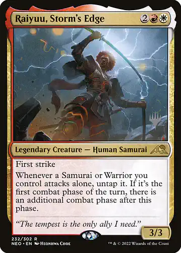 Raiyuu, Storm's Edge - neo Spoiler