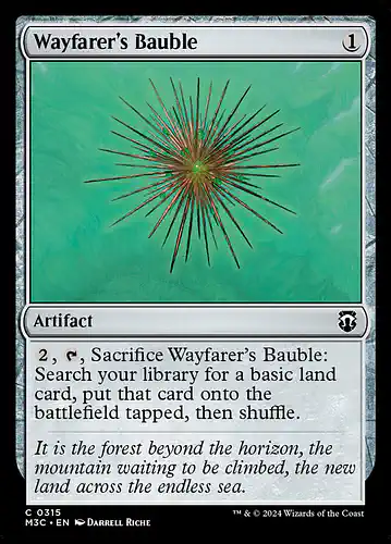 Wayfarer's Bauble - m3c Spoiler