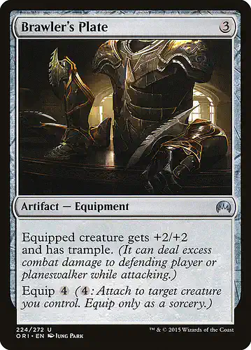 Brawler's Plate - ori Spoiler
