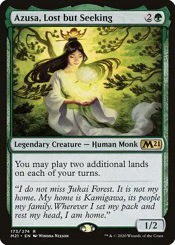 Azusa, Lost but Seeking - m21 Spoiler