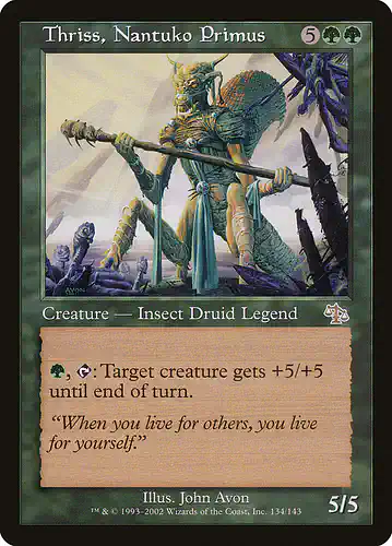Thriss, Nantuko Primus - jud Spoiler