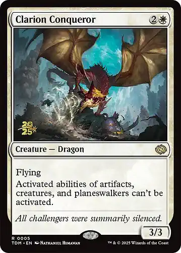 Clarion Conqueror - tdm Spoiler