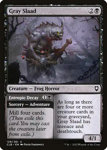 Gray Slaad - clb Spoiler