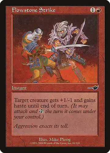 Flowstone Strike - nem Spoiler