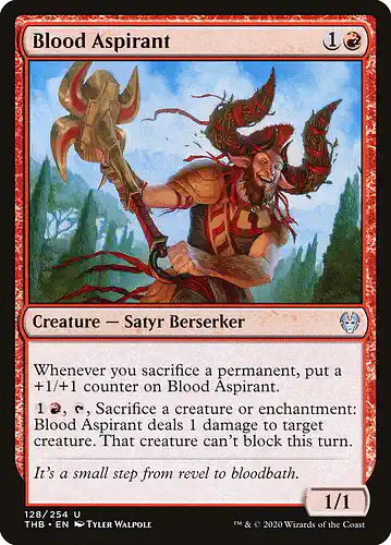 Blood Aspirant - thb Spoiler