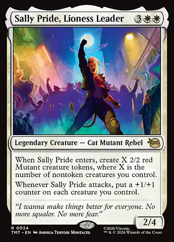 Sally Pride, Lioness Leader - tmt Spoiler