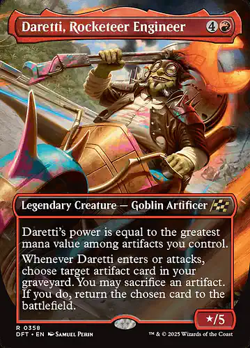 Daretti, Rocketeer Engineer - dft Spoiler