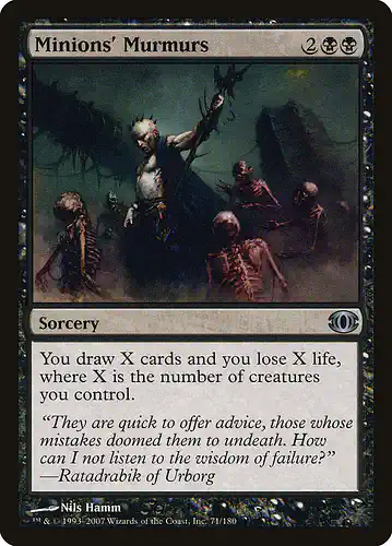 Minions' Murmurs - fut Spoiler