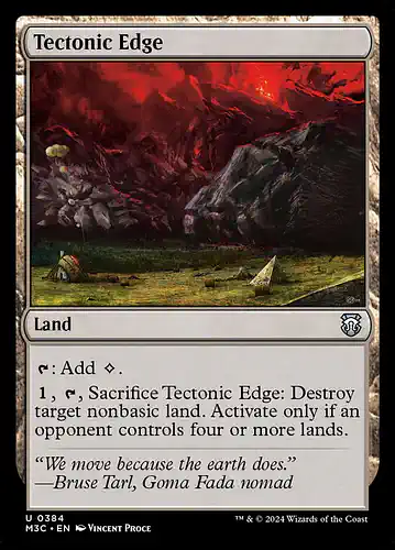Tectonic Edge - m3c Spoiler