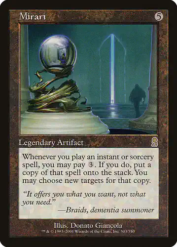 Mirari - ody Spoiler