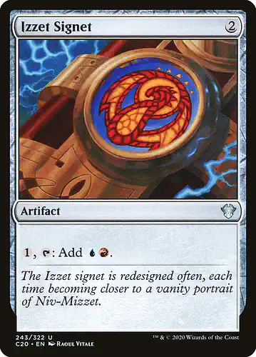 Izzet Signet - c20 Spoiler