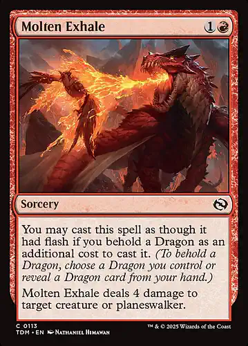 Molten Exhale - tdm Spoiler