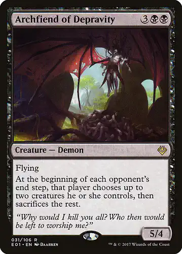 Archfiend of Depravity - e01 Spoiler