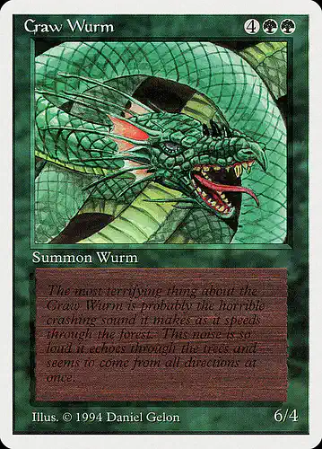 Craw Wurm - sum Spoiler