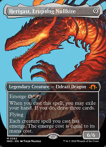 Herigast, Erupting Nullkite - mh3 Spoiler