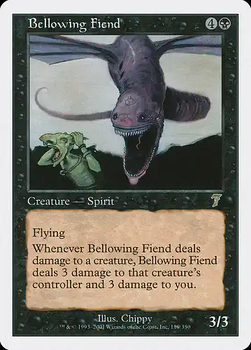 Bellowing Fiend - 7ed Spoiler