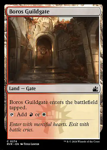Boros Guildgate - rvr Spoiler