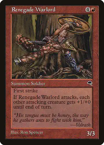 Renegade Warlord - tmp Spoiler