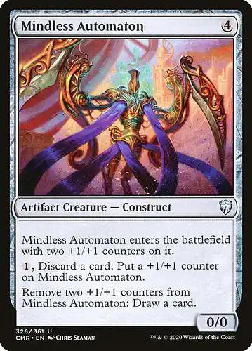 Mindless Automaton - cmr Spoiler