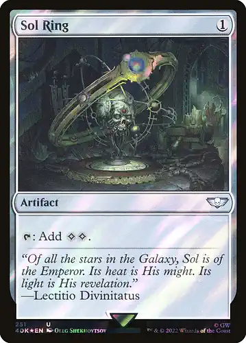 Sol Ring - 40k Spoiler