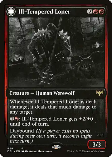 Ill-Tempered Loner - dbl Spoiler