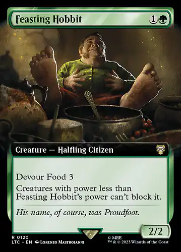Feasting Hobbit - ltc Spoiler