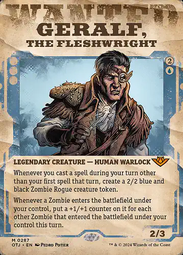 Geralf, the Fleshwright - otj Spoiler
