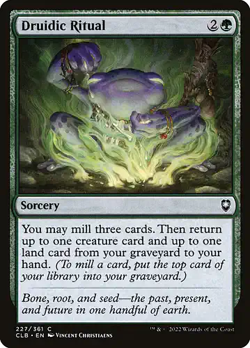 Druidic Ritual - clb Spoiler