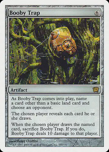 Booby Trap - 9ed Spoiler