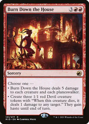 Burn Down the House - mid Spoiler