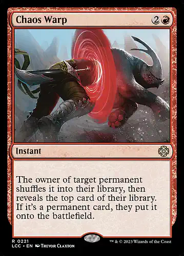 Chaos Warp - lcc Spoiler