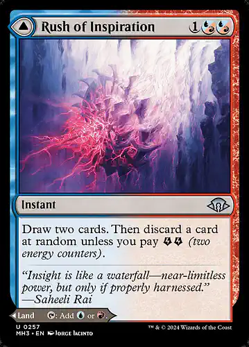 Rush of Inspiration - mh3 Spoiler