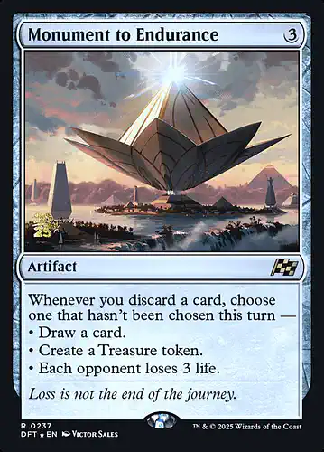 Monument to Endurance - dft Spoiler