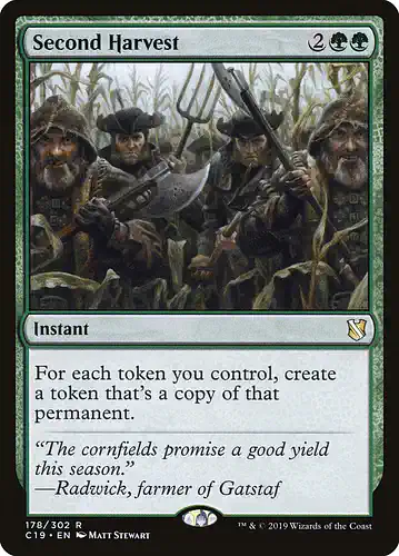 Second Harvest - c19 Spoiler