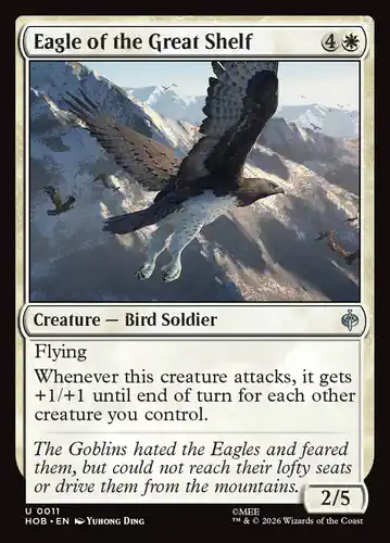 Eagle of the Great Shelf - hob Spoiler
