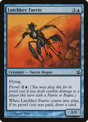 Latchkey Faerie - mor Spoiler
