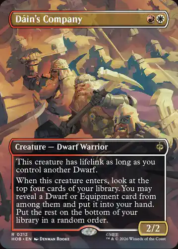 Dáin's Company - hob Spoiler