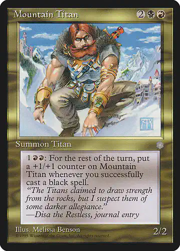 Mountain Titan - ice Spoiler