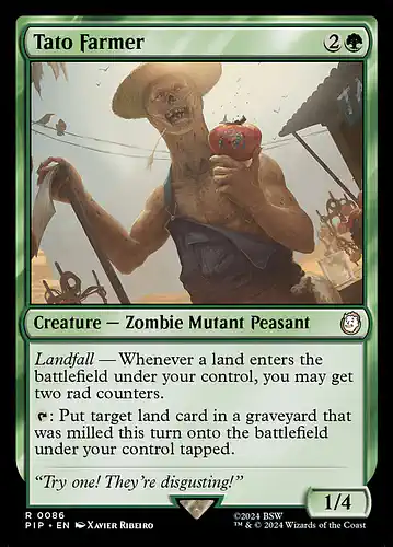 Tato Farmer - pip Spoiler