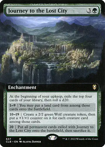 Journey to the Lost City - clb Spoiler