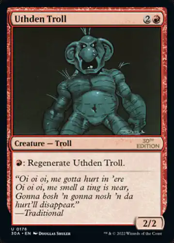 Uthden Troll - 30a Spoiler