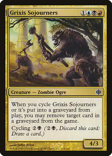Grixis Sojourners - arb Spoiler