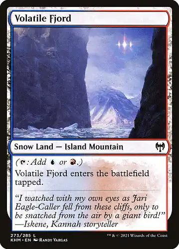 Volatile Fjord - khm Spoiler