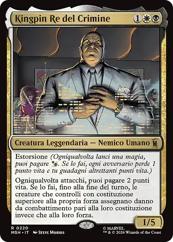 The Kingpin of Crime - msh Spoiler