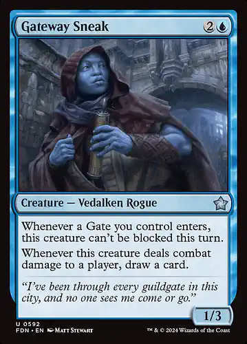 Gateway Sneak - fdn Spoiler