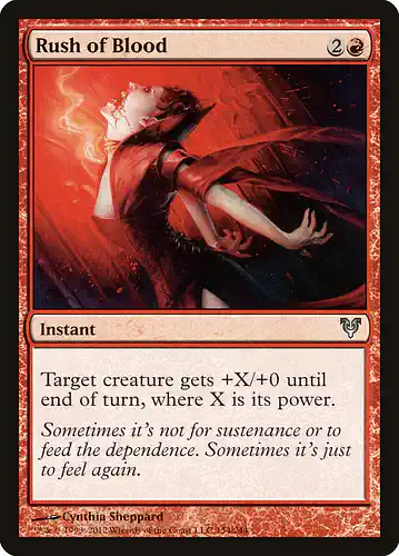 Rush of Blood - avr Spoiler