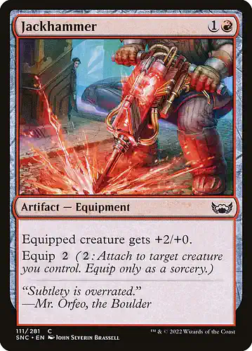 Jackhammer - snc Spoiler