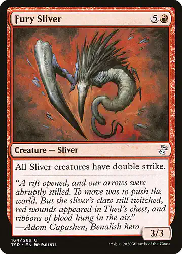 Fury Sliver - tsr Spoiler