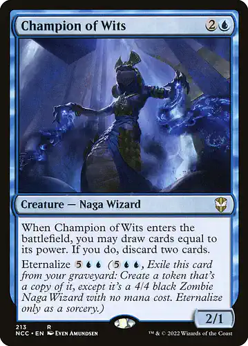 Champion of Wits - ncc Spoiler