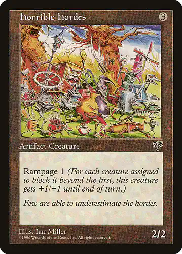 Horrible Hordes - mir Spoiler